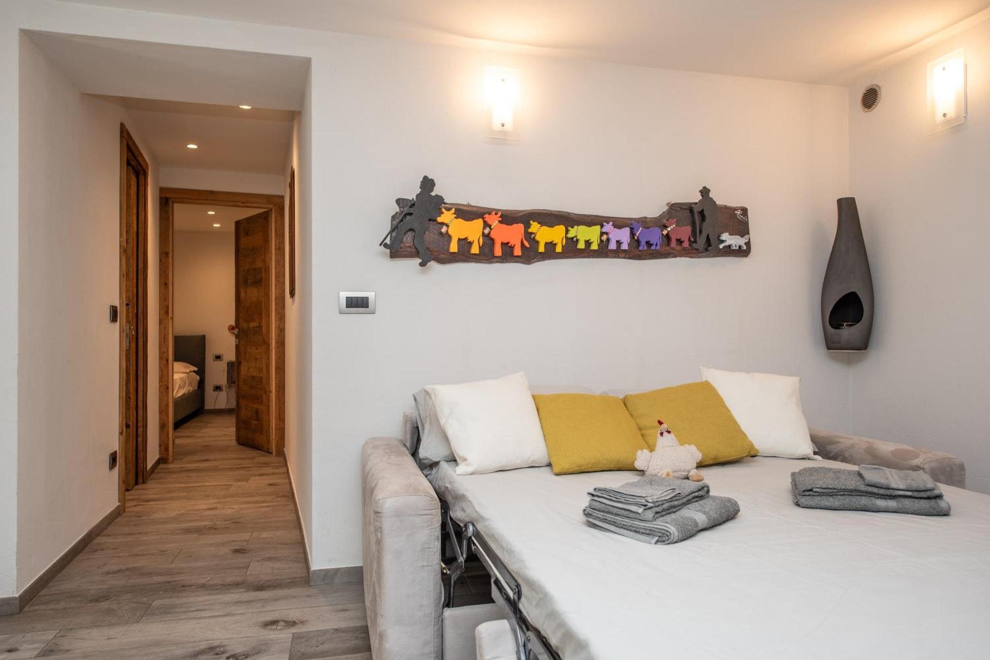 "Refuge De Claude" - Stile E Comfort Ad Aosta Centro Bagian luar foto